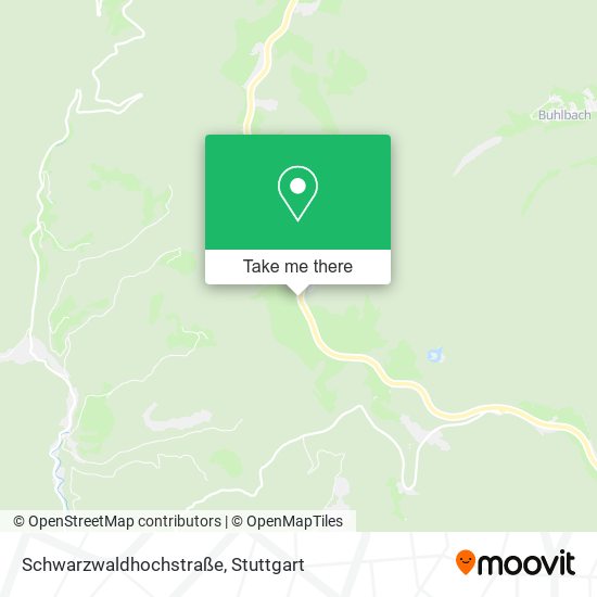 Schwarzwaldhochstraße map