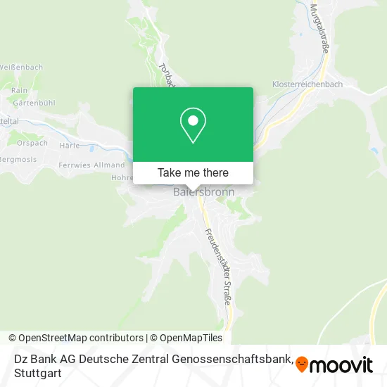 Карта Dz Bank AG Deutsche Zentral Genossenschaftsbank