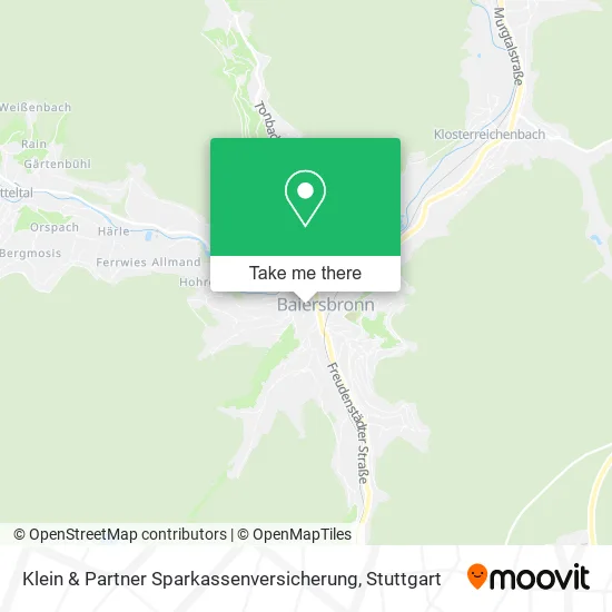 Карта Klein & Partner Sparkassenversicherung