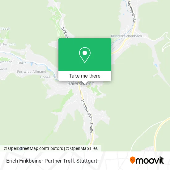 Карта Erich Finkbeiner Partner Treff