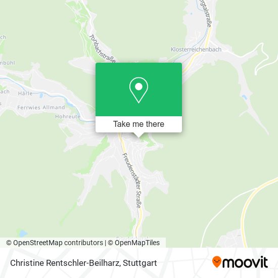 Christine Rentschler-Beilharz map