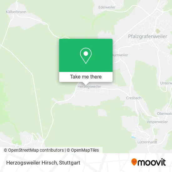 Карта Herzogsweiler Hirsch