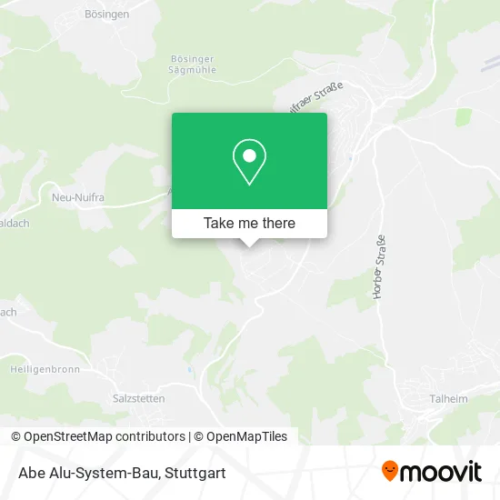 Карта Abe Alu-System-Bau