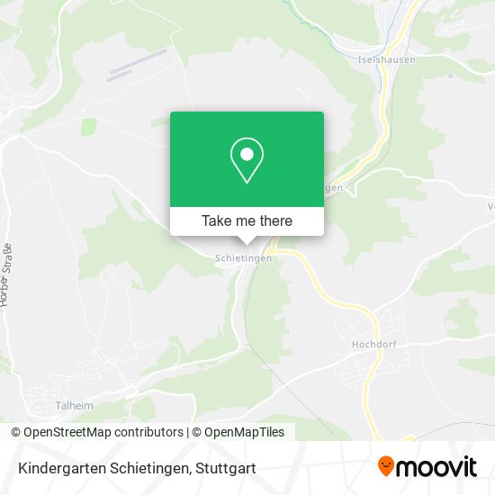 Kindergarten Schietingen map