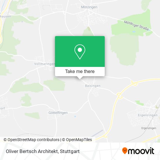 Oliver Bertsch Architekt map