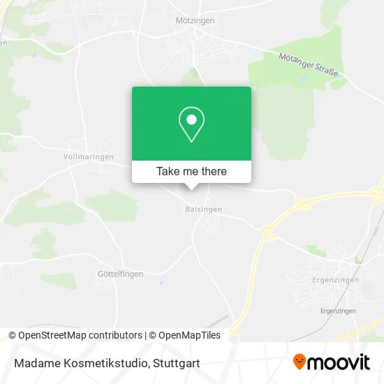 Карта Madame Kosmetikstudio