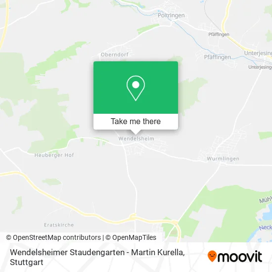 Карта Wendelsheimer Staudengarten - Martin Kurella