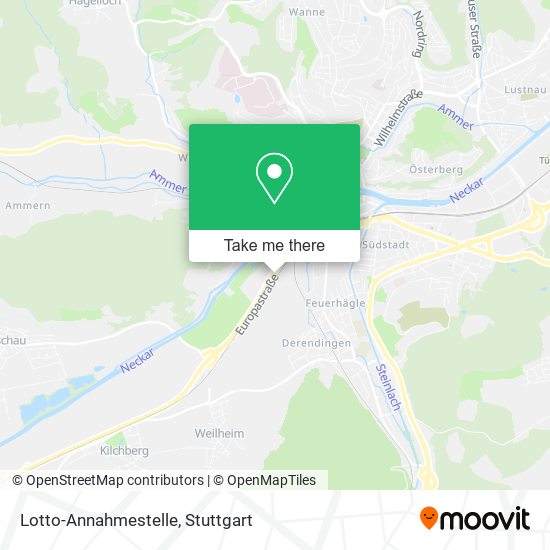 Lotto-Annahmestelle map