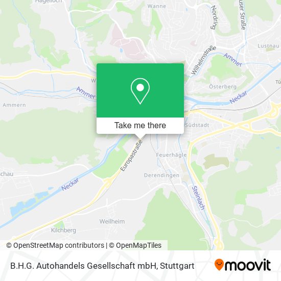 B.H.G. Autohandels Gesellschaft mbH map
