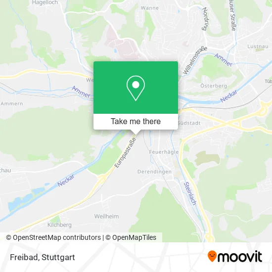 Карта Freibad