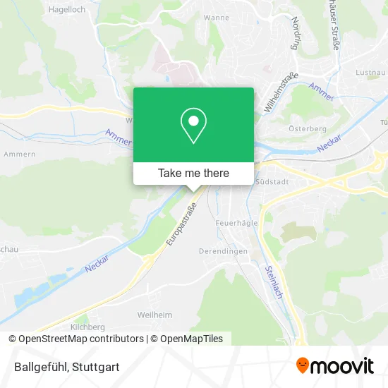 Карта Ballgefühl