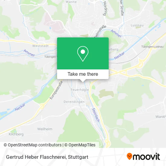 Карта Gertrud Heber Flaschnerei