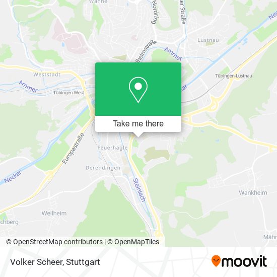 Volker Scheer map