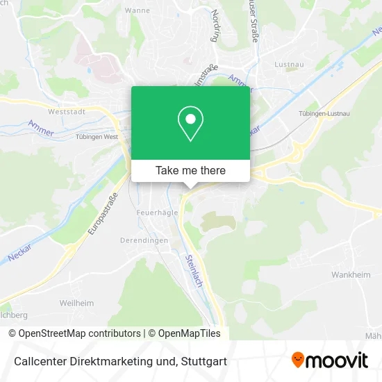 Callcenter Direktmarketing und map