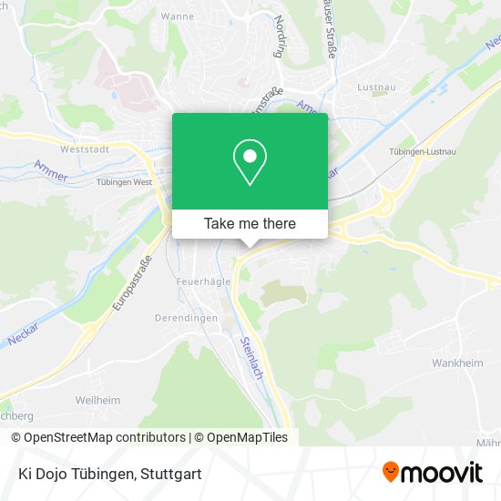 Ki Dojo Tübingen map