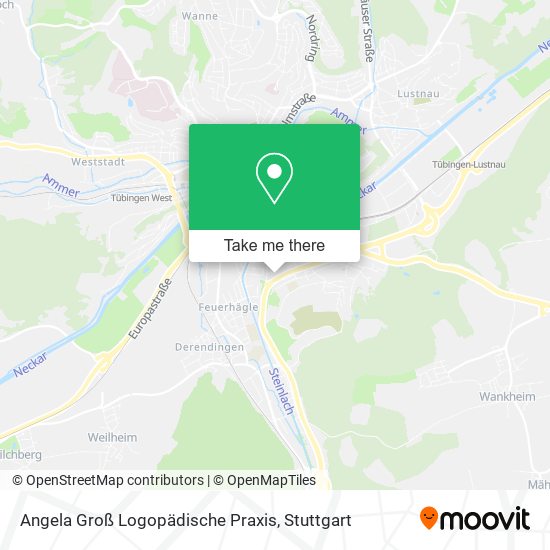 Angela Groß Logopädische Praxis map
