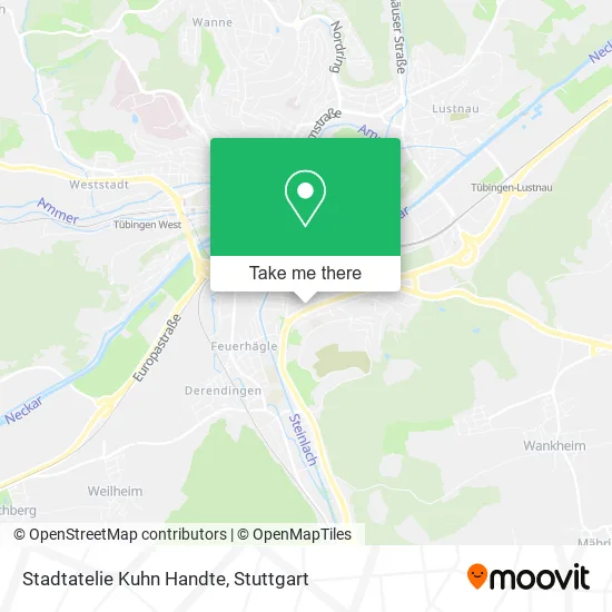 Карта Stadtatelie Kuhn Handte