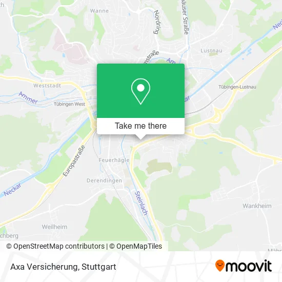 Карта Axa Versicherung