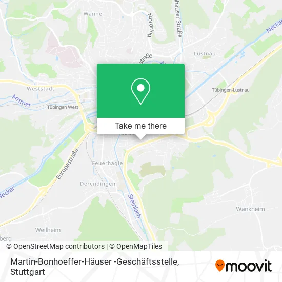 Карта Martin-Bonhoeffer-Häuser -Geschäftsstelle