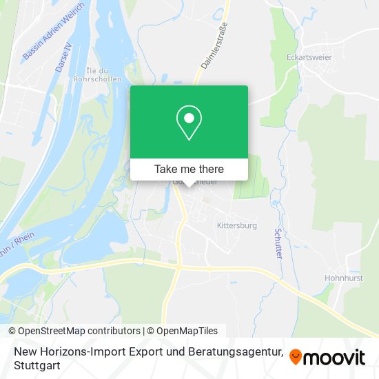 New Horizons-Import Export und Beratungsagentur map