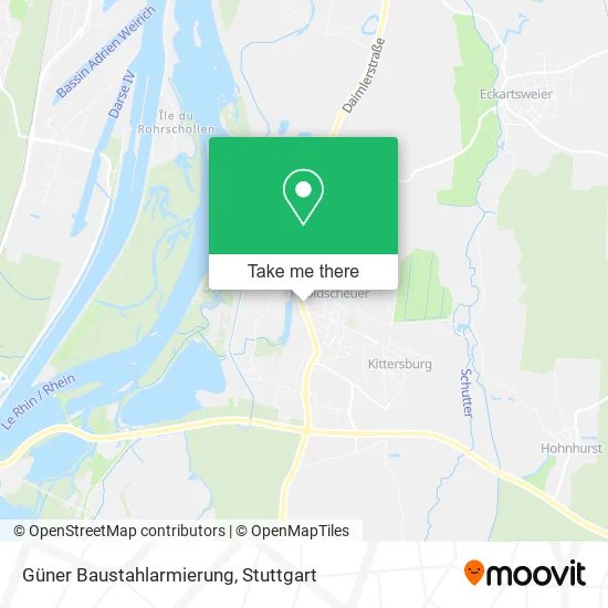 Карта Güner Baustahlarmierung