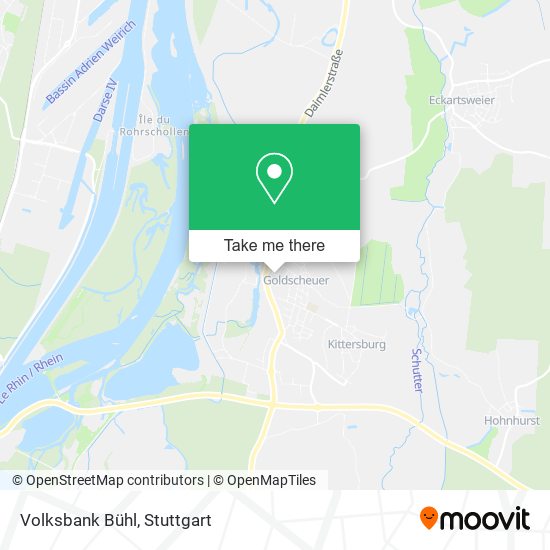 Volksbank Bühl map