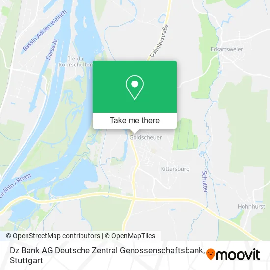 Карта Dz Bank AG Deutsche Zentral Genossenschaftsbank