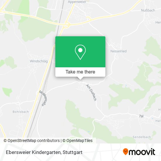 Ebersweier Kindergarten map