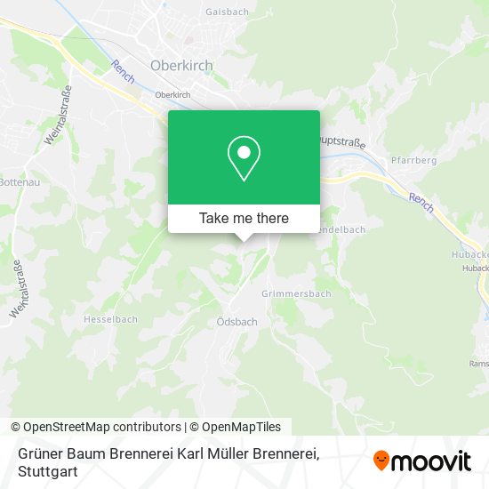 Grüner Baum Brennerei Karl Müller Brennerei map