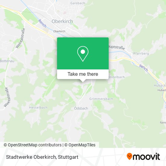 Stadtwerke Oberkirch map