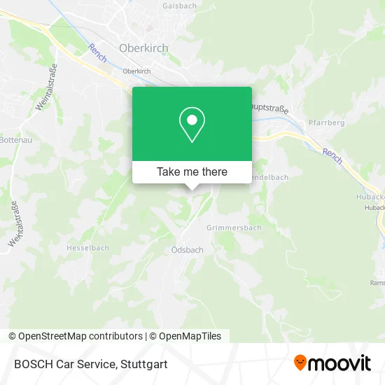 Карта BOSCH Car Service