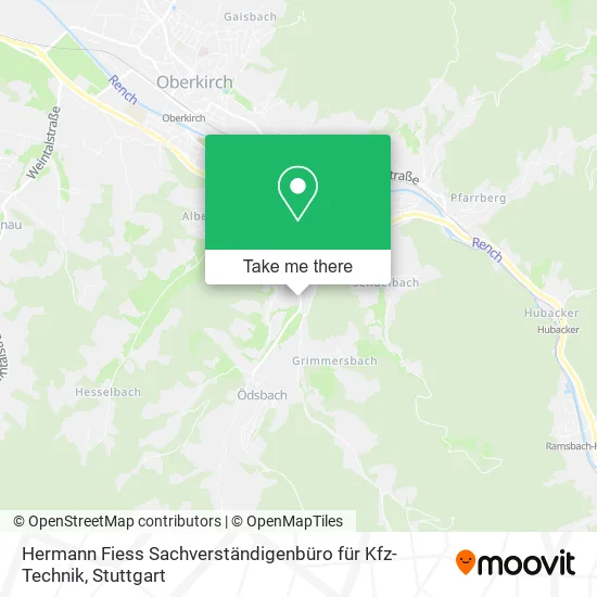 Карта Hermann Fiess Sachverständigenbüro für Kfz-Technik