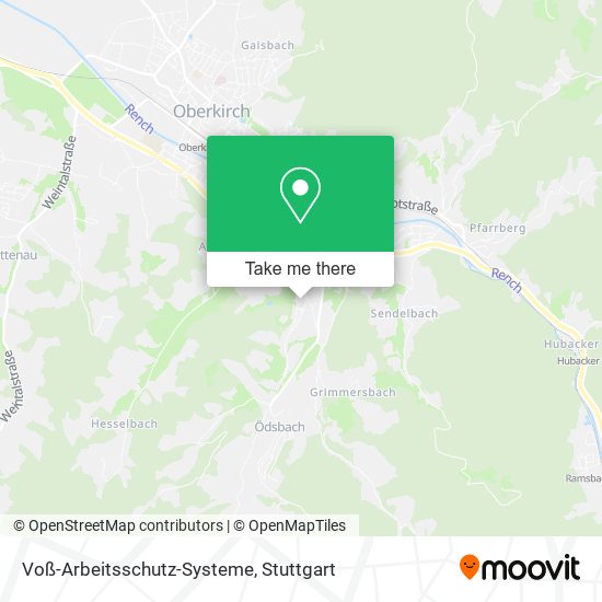 Карта Voß-Arbeitsschutz-Systeme