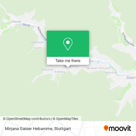 Mirjana Gaiser Hebamme map