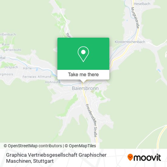 Карта Graphica Vertriebsgesellschaft Graphischer Maschinen