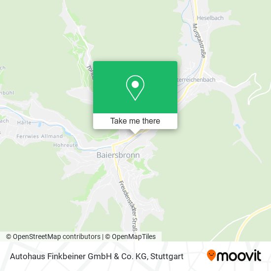 Autohaus Finkbeiner GmbH & Co. KG map