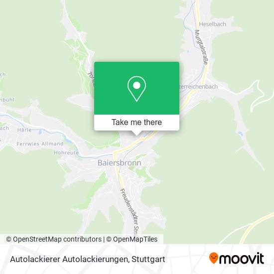 Autolackierer Autolackierungen map