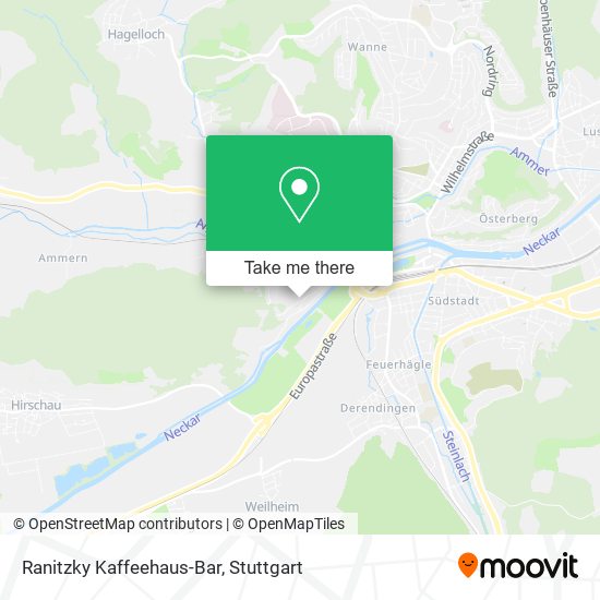Карта Ranitzky Kaffeehaus-Bar