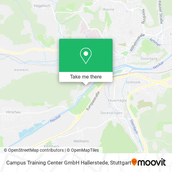 Карта Campus Training Center GmbH Hallerstede
