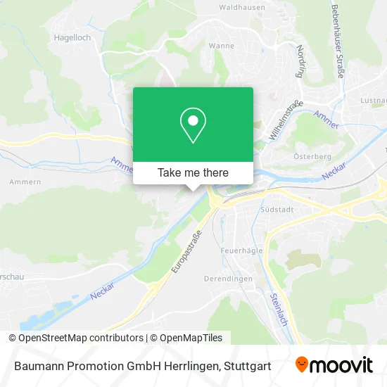 Карта Baumann Promotion GmbH Herrlingen
