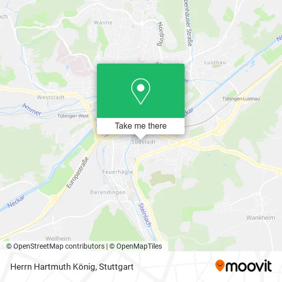 Карта Herrn Hartmuth König