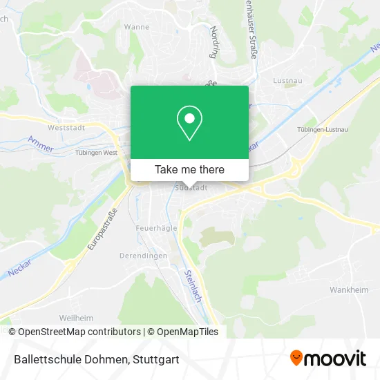 Ballettschule Dohmen map