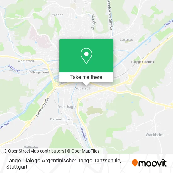 Карта Tango Dialogo Argentinischer Tango Tanzschule