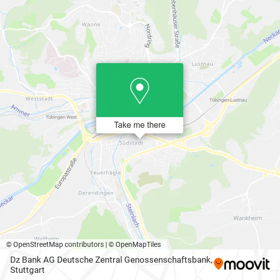 Карта Dz Bank AG Deutsche Zentral Genossenschaftsbank