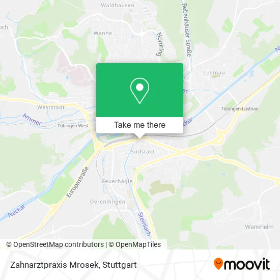 Карта Zahnarztpraxis Mrosek