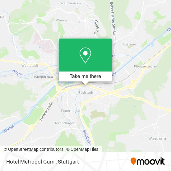 Карта Hotel Metropol Garni