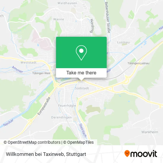 Карта Willkommen bei Taxinweb