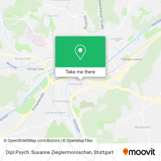 Карта Dipl.Psych. Susanne Zieglermoroschan