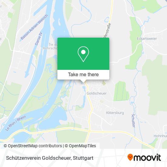 Schützenverein Goldscheuer map