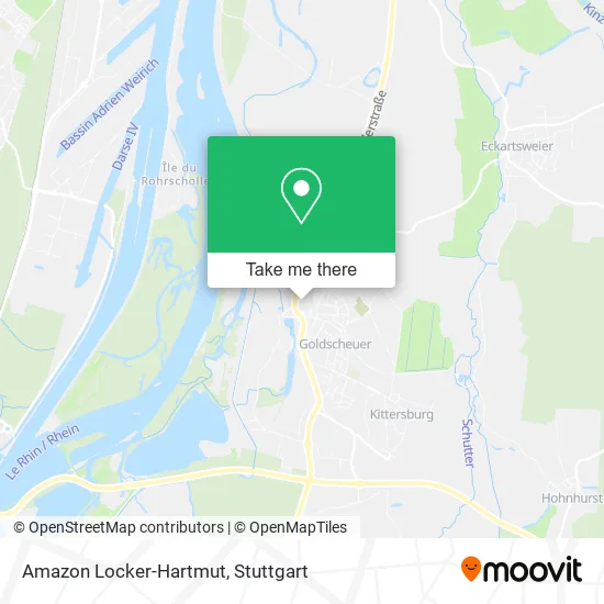 Карта Amazon Locker-Hartmut